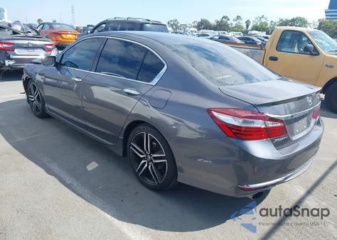 2017 Honda Accord Sport from USA, damaged, VIN 1HGCR2F54HA010801